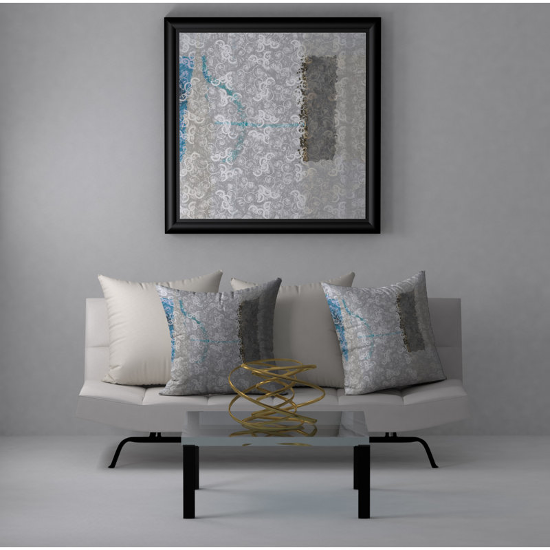 Housse de coussin carrée à choix d’alerte/insert, H 18 po x l 18 po