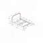 Lit plateforme tapissier