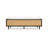 Rattan Sofa Black Stain