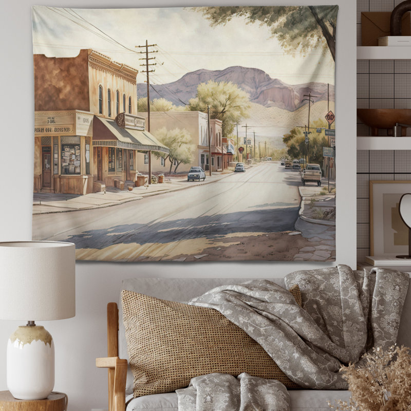 Polyester Tapestry, 32" H x 39" W