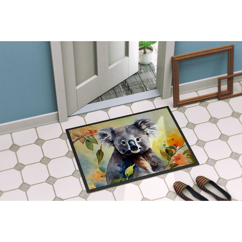 Lorenta Non-Slip Doormat, 18'' W x 27'' L