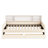 Beige Twin Upholstered Bed With Storage - Soft Velvet Upholstery, Headboard For Comfort, Spacious Drawers Organization In Built-in Comfortable