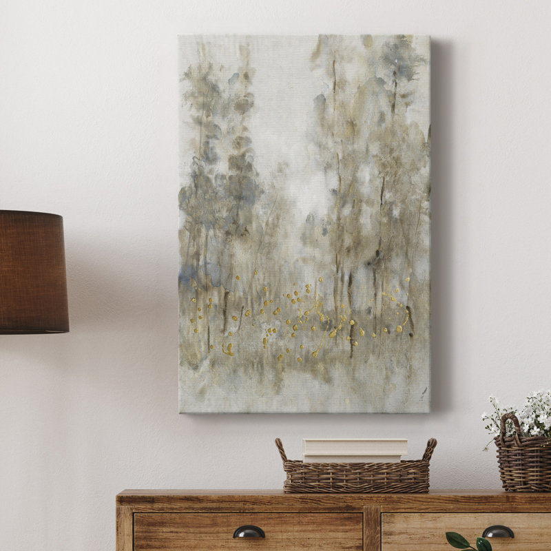 Thicket of Trees II, toile tendue avec châssis de qualité supérieure - prête à être accrochée, H 36 po x l 24 po x P 1 po