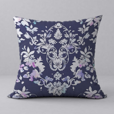 Abstract Reversible Throw Pillow
