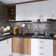 Random Sized Glass Linear Mosaic Wall Tile