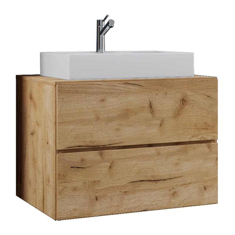 Anaejah Bathroom Vanity with Basin, Wood