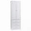 Armoire de rangement haute avec trois tiroirs-736609096
