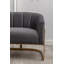 Ensemble de salon en velours 3 pièces Tellico-1289274655