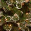 The Holiday Aisle® 7.5 ft. Glittery Pine Slim Tree with Clear Lights
