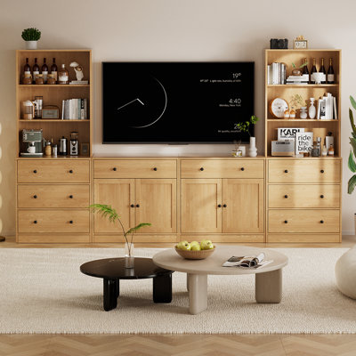 Meuble audio-vidéo en bois manufacturé Centerport