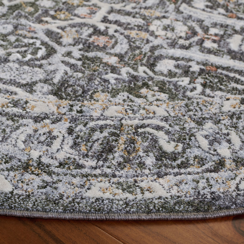 Scarlett 406 Performance Oriental Rug, Round 6'7"