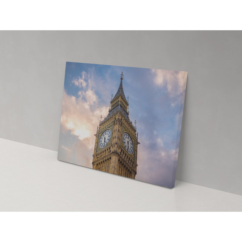 Big Ben - Wrapped Canvas Print, 82cm H x 123cm W x 4cm D