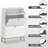Bailes 16 Pair Shoe Storage Cabinet-709716959