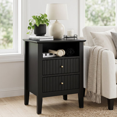 Amberrae 2 Drawer Nightstand