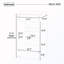 Meuble-lavabo de salle de bain avec lavabo et tablette de porte et tablette réglable-879807602