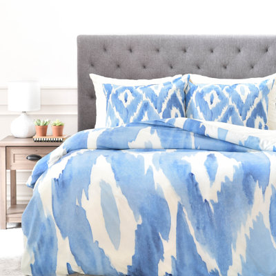 Natalie Baca Ikat Duvet Cover