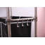 Panier à linge trieur de linge à 3 niveaux avec 4 sacs amovibles pour organiser les vêtements