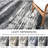 Modern Abstract Hallway Runner Rug,  Washable Rug Runner Non-Slip Soft Striped Kitchen Runner Rugs,   Carpet Runner For Entryway Bathroom Laundry Room Foyer