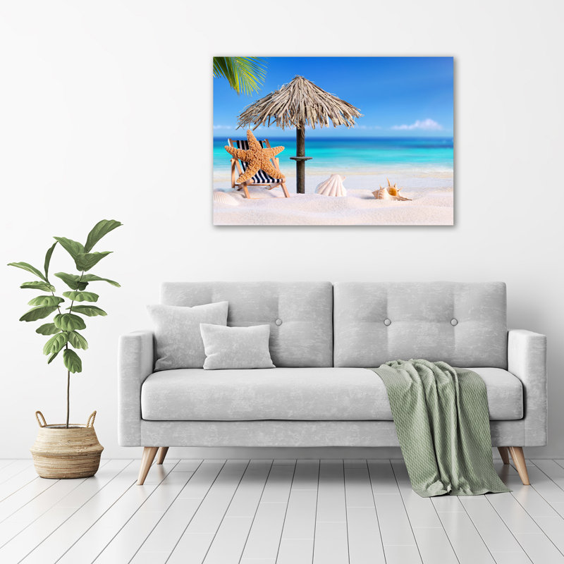 Beach Holidays - Wrapped Canvas Print