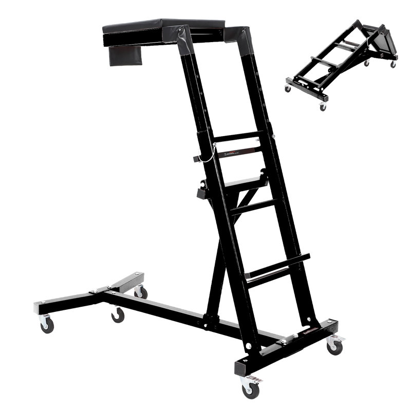 400 lb Topside Engine Creeper, Collapsible Over-Engine Work Platform