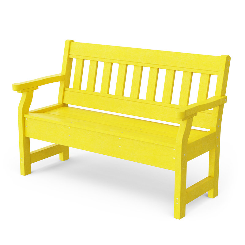 Banc de jardin Heritage, Jaune citron