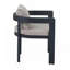 Chaise de patio d'extérieur en aluminium-115516063