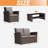 Jerelle 4 - Person Patio Conversation Set with Cushions-422401708