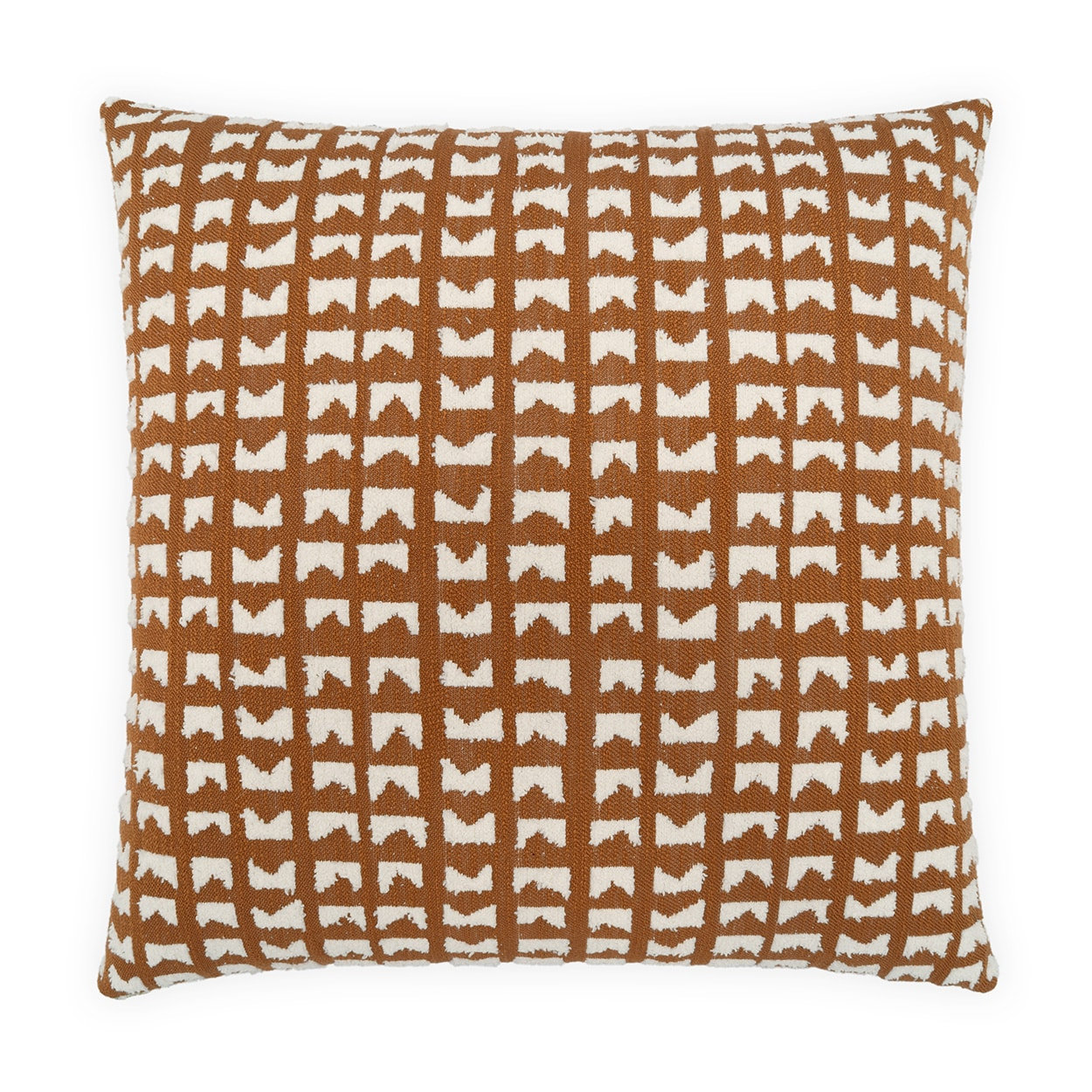 D.V. Kap Adair 36" x 36" Pillow Cover & Insert, 20"H x 20"W, Terracotta