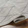 Geometric Area Rug in Gray