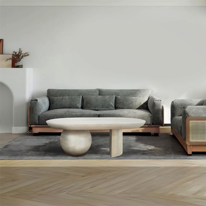 Table basse Janaan, Blanc