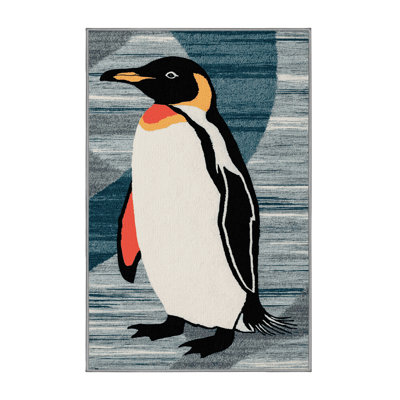  Tapis lavable de pingouins d'Afrique