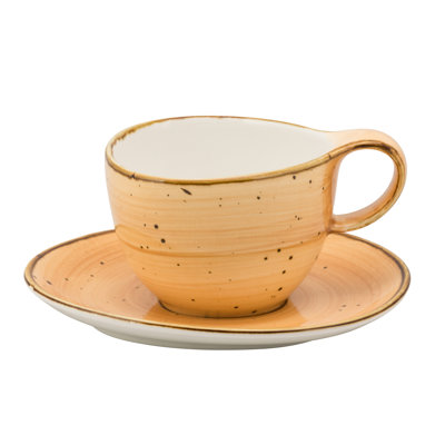 Ensemble de tasse à thé et soucoupes Ten Strawberry Street Santa Fe 2 pièces