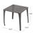 Outdoor 18" SIDE TABLE