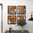 Parthenon Handmade Live Edge Teak Wood Wall Decor