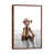 Classic Brown Wood Framed