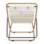 Chaise longue de patio pliante en rotin 2 pièces, fauteuil inclinable réglable avec coussin et appui-tête-1406032919