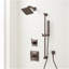 Vilamonte Pressure Balance Shower System with Slide Bar and Hand Shower - Polished Nickel-1295094894