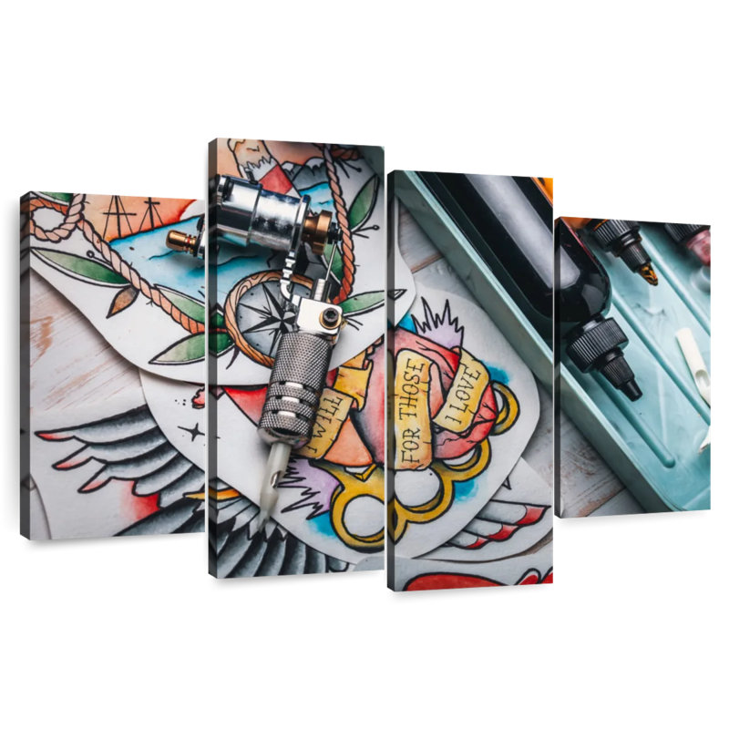 Senne Tattoo Essentials, 48" H x 75" W
