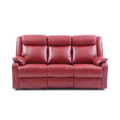 Boston 76'' Faux Leather Reclining Sofa