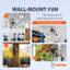 Vevor 27.2" Oscillating Wall Mounted Fan