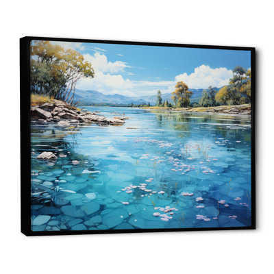 " River Azure Mirrors I "