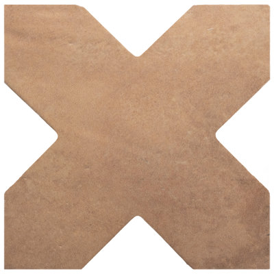 Argile Cross 7 po X 7 po Carreau de porcelaine pour plancher et mur