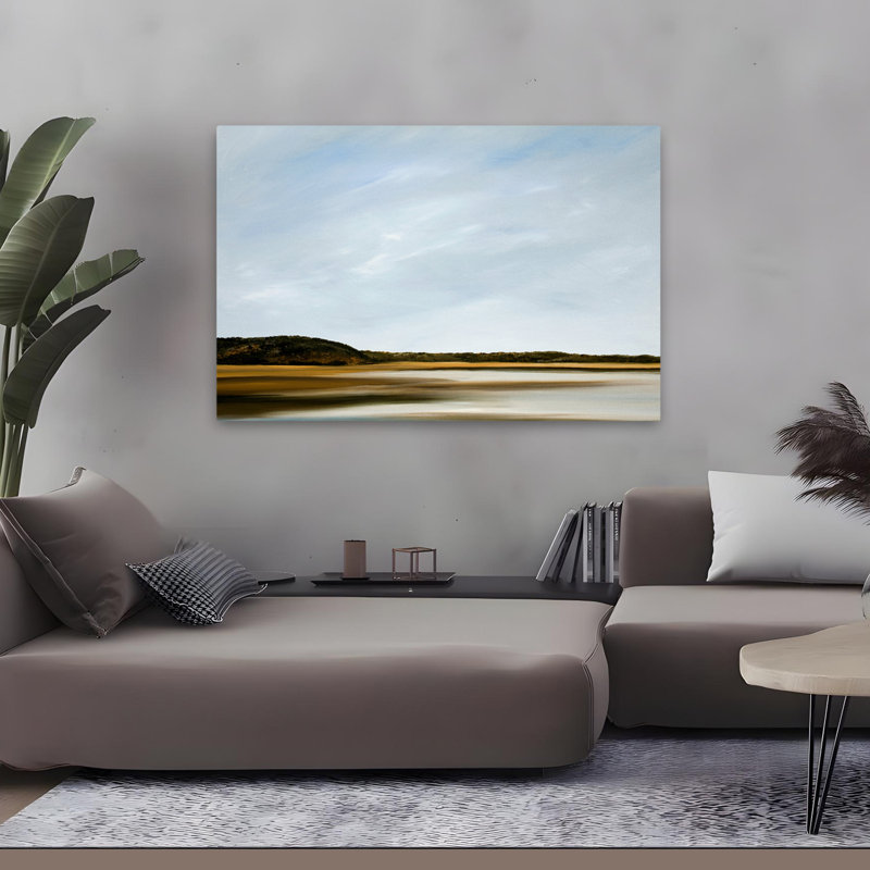 Perception - art des paysages côtiers, H 32 po x l 48 po
