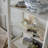 White Solid Wood+Glass Display Cases