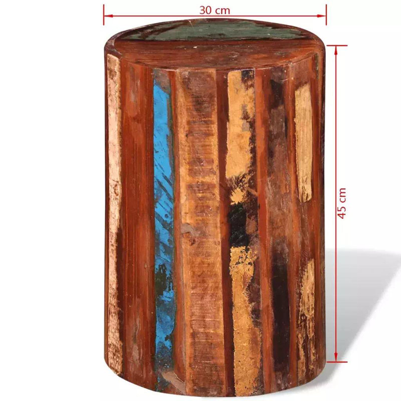 Badger Solid Wood Accent Stool
