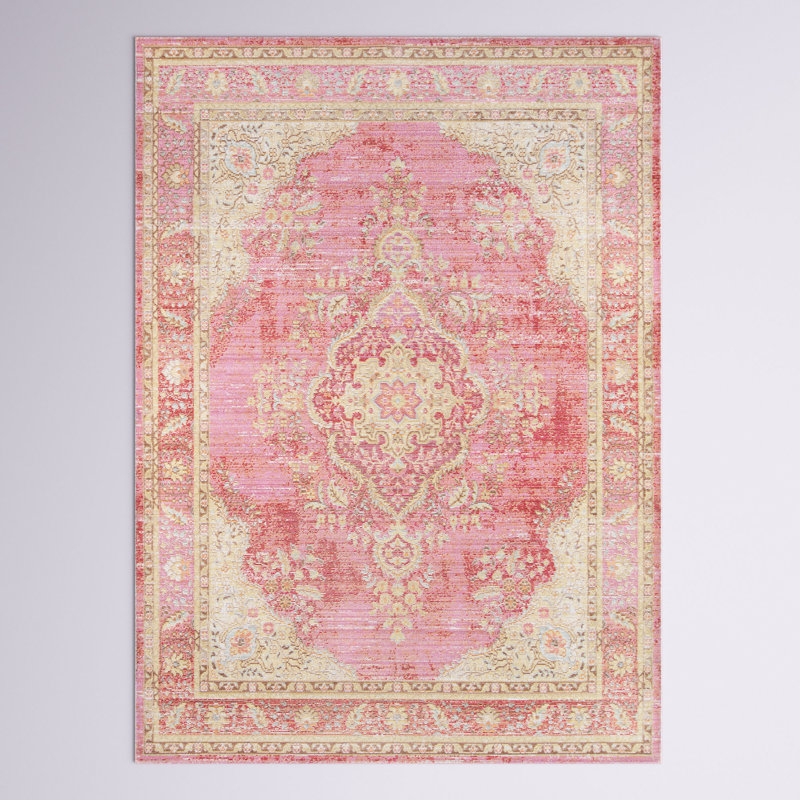 Allerone Oriental Indoor Rug, Rectangle 5'3" x 7'3"