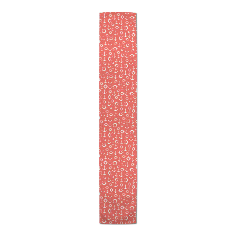Chemin de table Athos, 72 po x 16 po, Rose