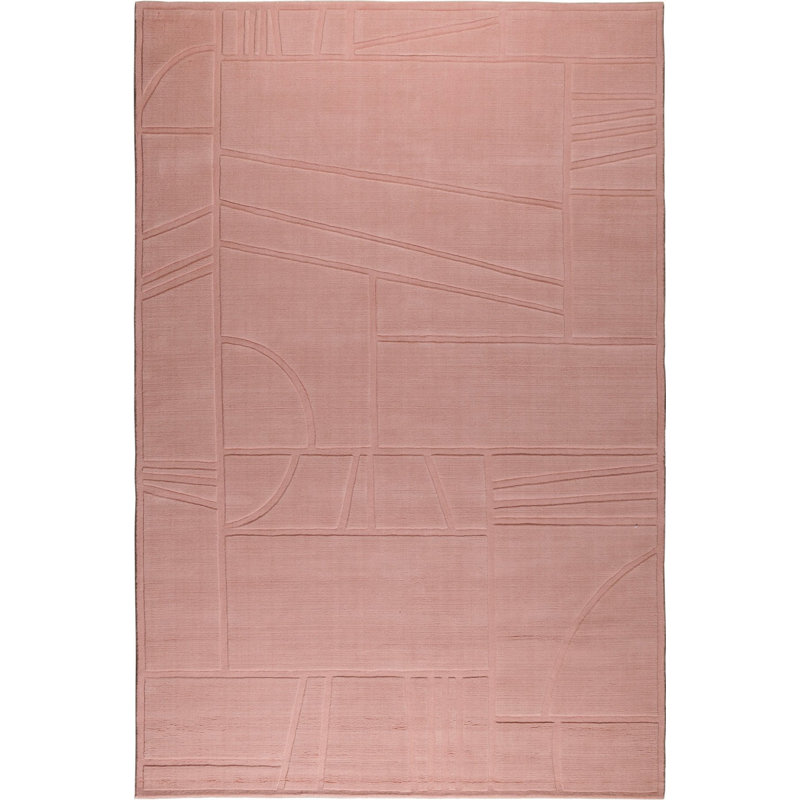 Edo Blush Area Rug, Rectangle 4' x 6'