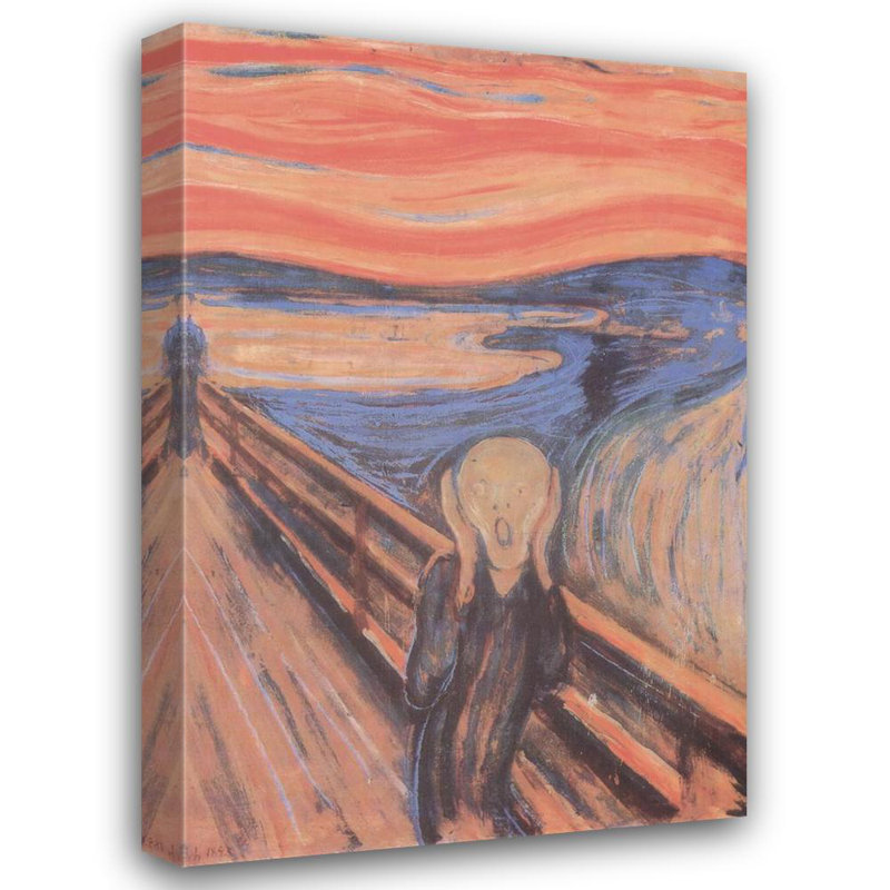 The Scream, 24" H x 16" W