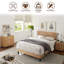 Lit plateforme en bois massif -887528430-887528431